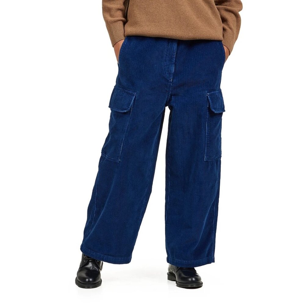 Girls of Dust Para Pants Indigo Corduroy M